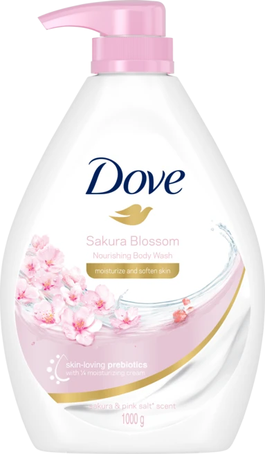 도브 바디워시 벚꽃 블러썸, 1개, 1L - 쿠팡