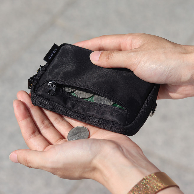 EGARDEN Traveler Wallet 旅行用尼龍卡片拉鍊錢包