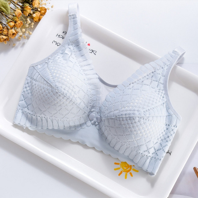 Unheve 蕾絲防下垂哺乳內衣