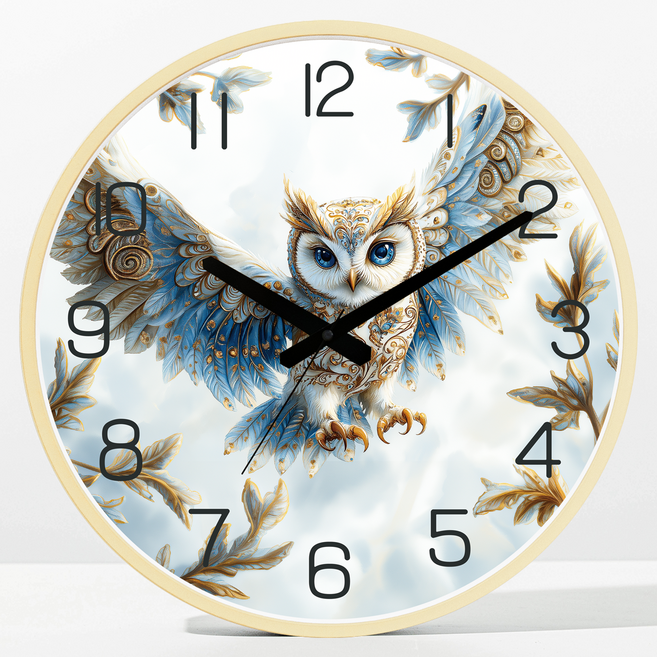 메르헨몬드 빅사이즈 대형 부엉이 무소음 벽시계 40cm, 베스트14