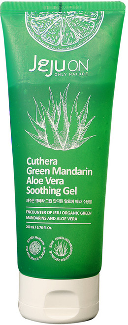 제주온 큐테라 풋귤 알로에베라 수딩젤, 200ml, 1개