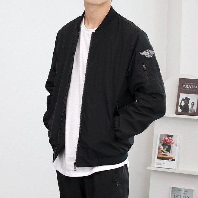 CONFIAR 男士 The Clan 絎縫輕量飛行夾克 TC0826