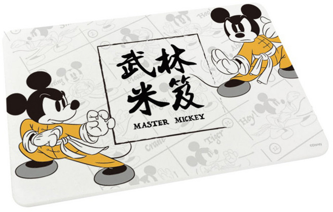 Disney 迪士尼 米奇中國風珪藻土地墊, 武林米笈, 1個