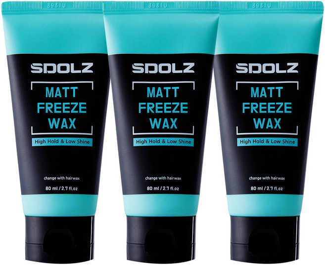 슈돌츠 매트 프리즈 헤어왁스, 80ml, 3개