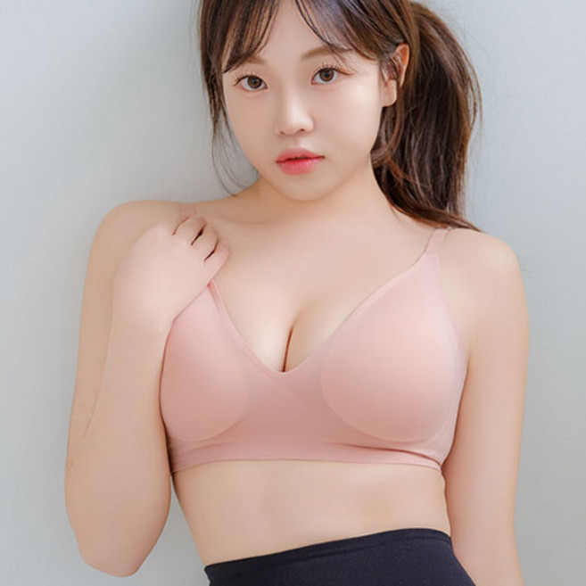 GLAMBRA 5cm豐胸側邊包覆無痕無鋼圈內衣