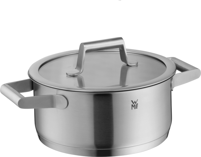 WMF 인덕션 컴포트라인 낮은 양수냄비, 20cm, 실버, 1개