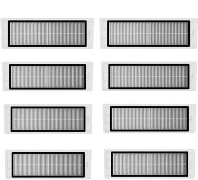 누심비 샤오미 로봇청소기 1세대부터 7세대 / S5 MAX MAXV / S6 MAXV / PURE 호환 교체 필터, 8개