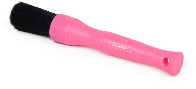 PURESTAR 디테일링 브러쉬 네온 핑크 중, 1개, 15cm