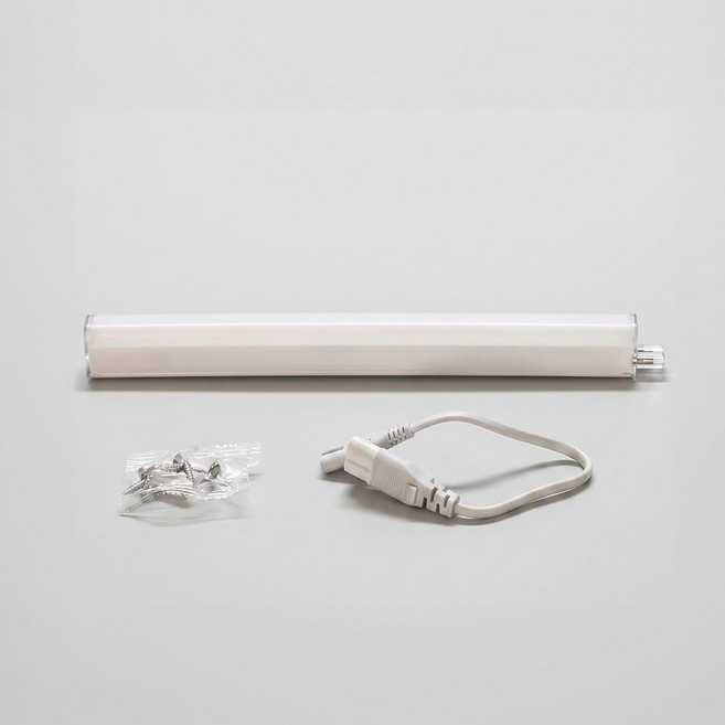 데이온 LED T2 10W 초슬림 천장 간접조명, 주백색, 1개