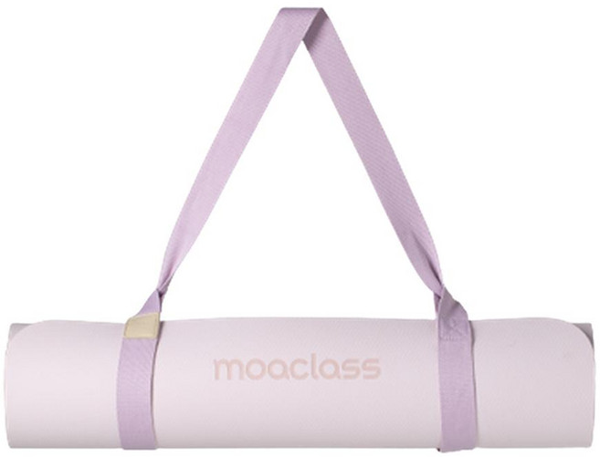 moaclass TPE雙面瑜珈墊 6mm 薰衣草紫 1個 1830 x 660 x 8 mm
