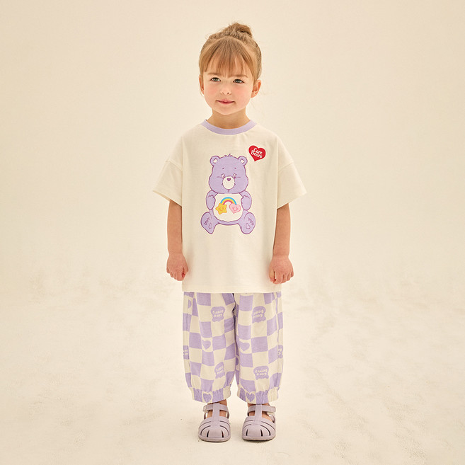 Care Bears 小熊棋盤格束口褲套裝