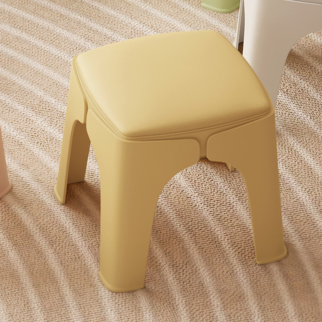 PA PA Honey Fit 軟墊椅凳, 黃色, 1個