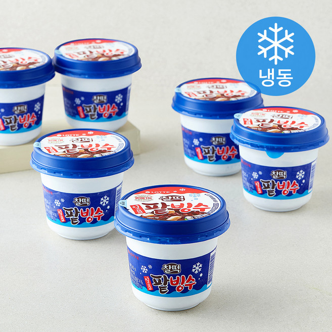 롯데웰푸드 찰떡 일품 팥빙수 (냉동), 240ml, 6개입, 1개
