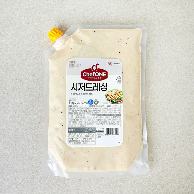 쉐프원 시저드레싱, 1kg, 1개