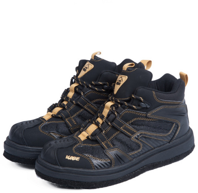 나야스타일 갯바위 스포츠 아웃도어 낚시화 QN-72-2, 블랙 옐로우, 255