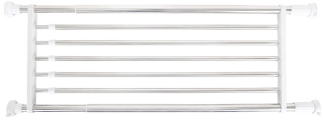 클린아트플러스 멀티 슬라이드 압축선반, 화이트