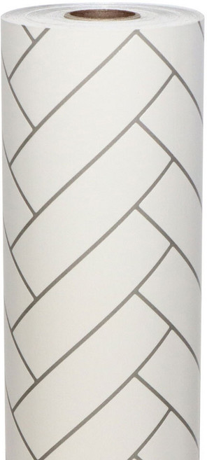 현대시트 헤링본 크림화이트 발포시트지 HDC-144, 혼합색상, 50 x 300 cm