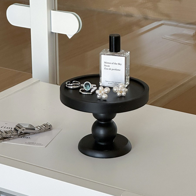 恩熙魔法 簡約現代室內裝飾託盤, 簡約黑