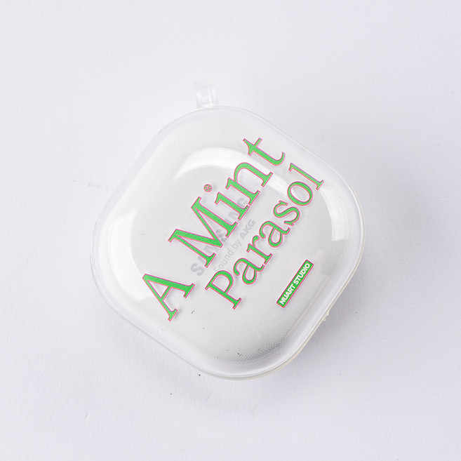 누아트 스튜디오 빈티지 타이포 컬렉션 버즈 라이브 / 프로 / 2 케이스, 빈티지그린