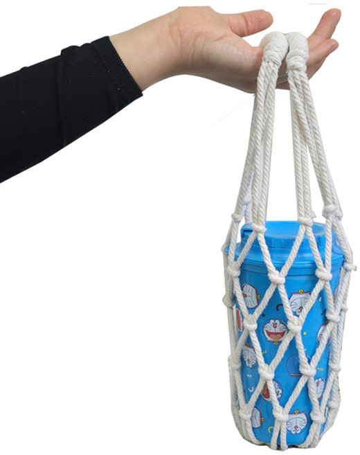 뷰레이터닷컴 블리셔 메쉬 물병가방, 1개, 화이트