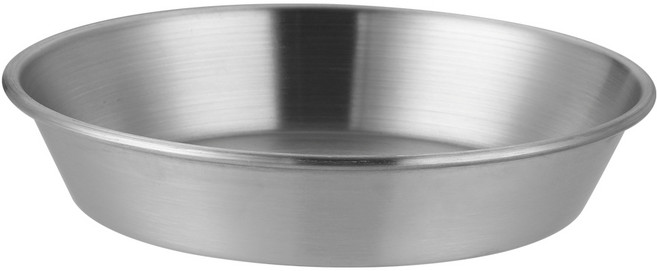 발룬피니 스텐 304 찬기 반찬 접시 15cm, 실버, 1개