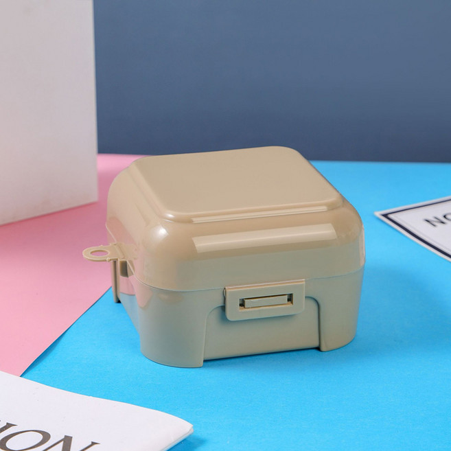 생활의지혜 캠핑 계란케이스 4구, 브라운, 1개