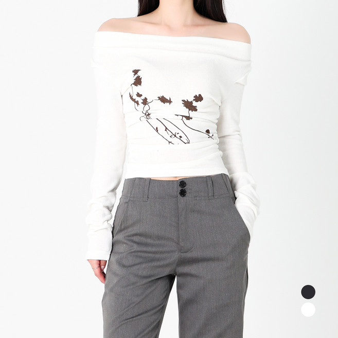 Dotif 女款 Raise 長袖T恤 T25FW1-A2115