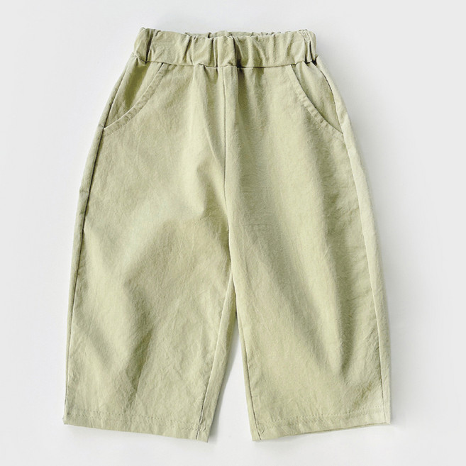 아동용 순면 뉴심플 9부 팬츠