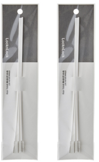 락앤락 얇은틈새 빨대 세척솔 3p, 2개