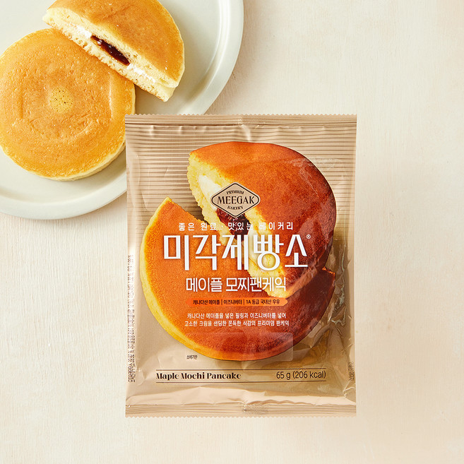 미각제빵소 메이플 모찌팬케익, 65g, 1개, 1개입