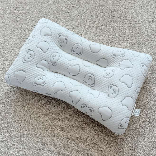 달콤베이비 듀라론 에어매쉬 주니어 베개, 1개, 그레이