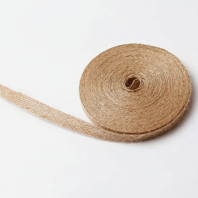 마켓피아 포장 매듭 묶음 황마 로프 줄 1cm x 10m, 2개