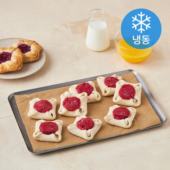 삼양사 서브큐 미니 라즈베리 크라운 (냉동), 42g, 1개, 10개입