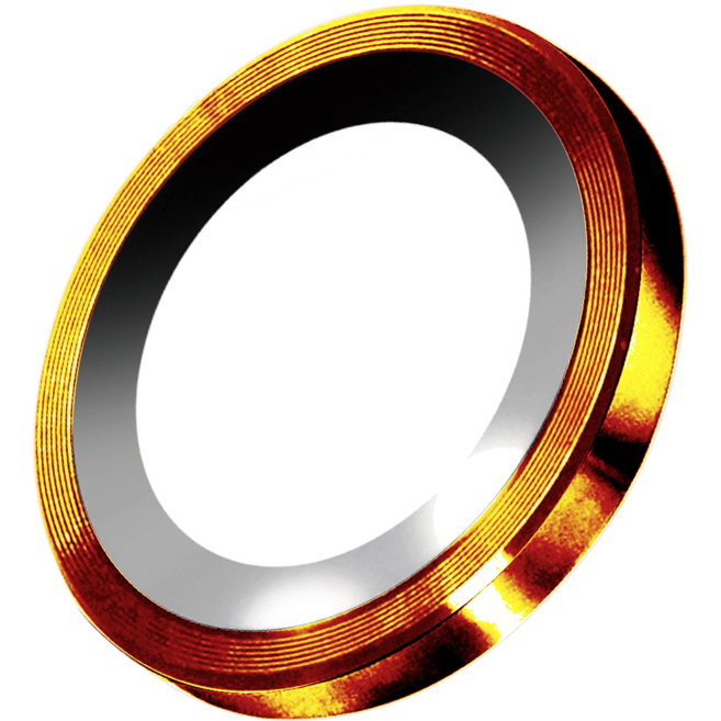 OWEIDA 歐威達 星耀鋁金屬鏡頭保護鏡鏡頭環 橙色, 1個