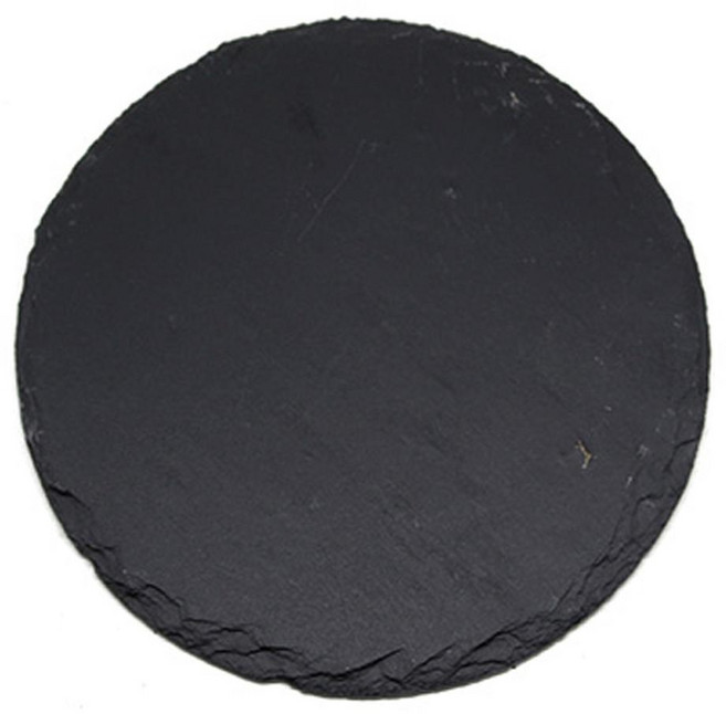 SGS 圓形石盤, 黑色, 1個