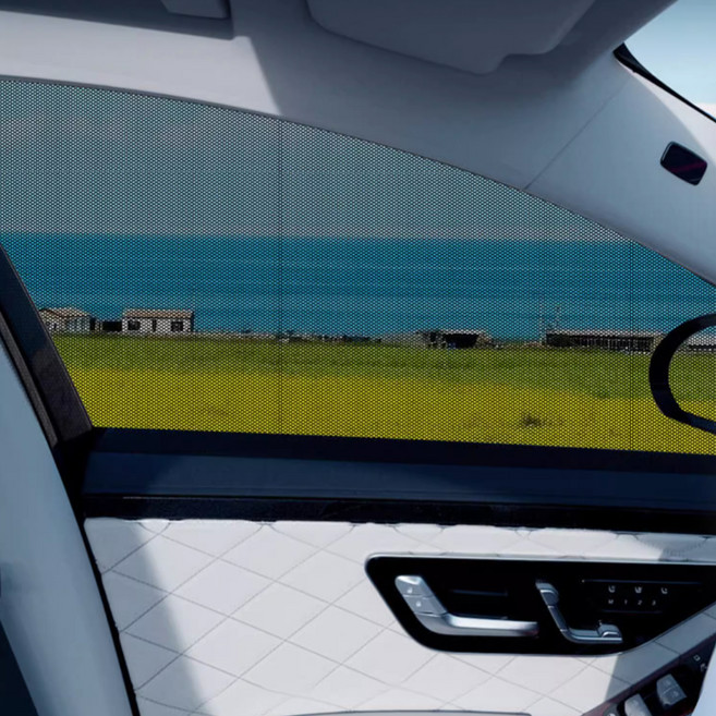 오토크루 차량 차박 6D 다막아 방충망 4p AC-S05, 블랙