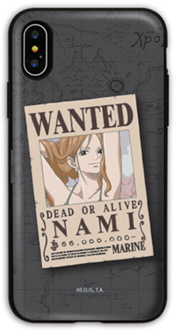 ONE PIECE 海賊王 懸賞令卡片收納門防撞手機殼