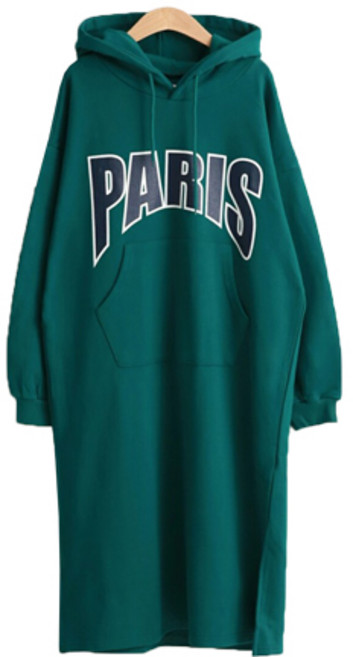 팡팡샵 M 기모파리 후드 임부 원피스