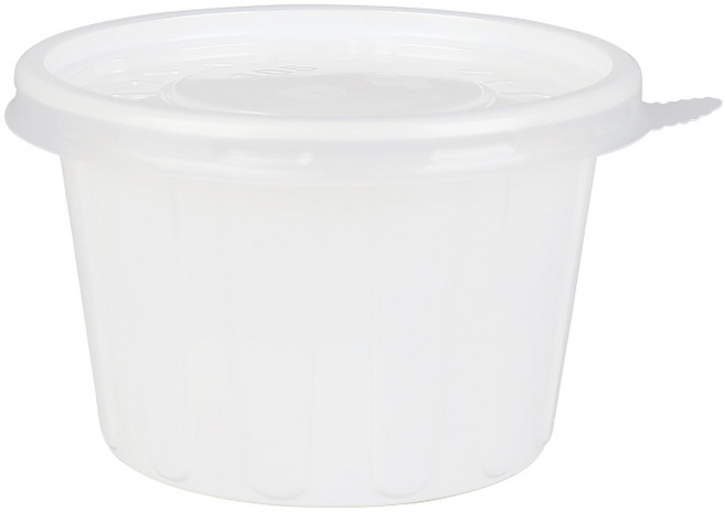 국물용기 + 뚜껑 대 350ml CN-105, 1개입, 50개