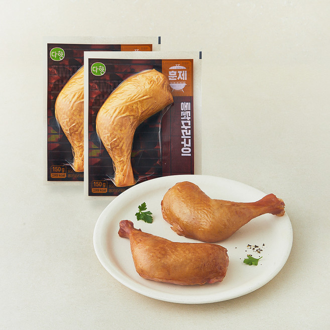 다향 통닭다리구이 훈제, 150g, 2개