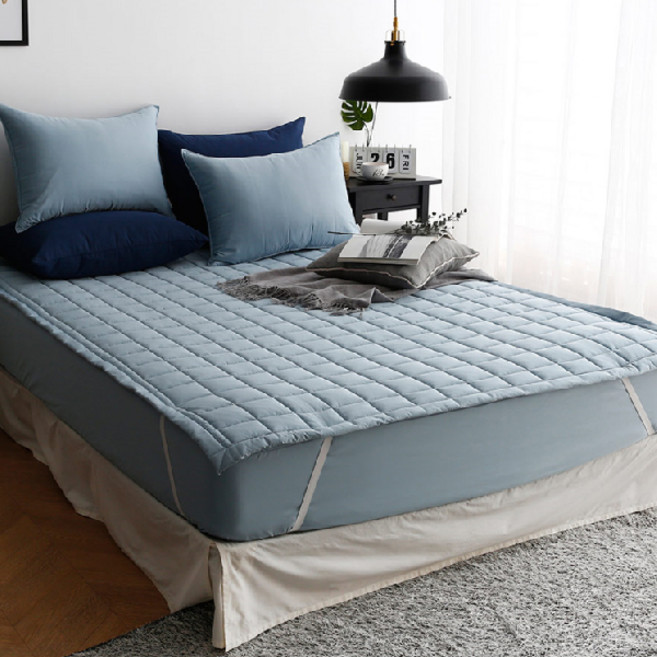 韓國 amante Dreamwell 防過敏防水保潔墊, 喀什米爾藍