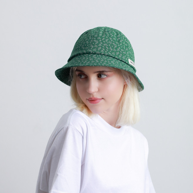 마르코디아즈 플랜트 패턴 꼭지 버킷햇