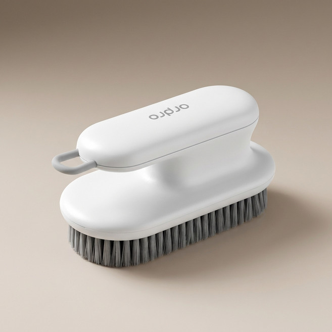 몰투데이 구석구석 운동화 세탁 청소 신발 솔 롱, 화이트, 1개