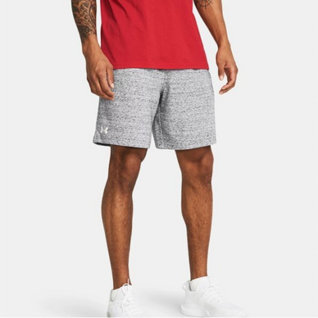 UNDER ARMOUR 安德瑪 男款 UA Rival Terry 短褲 1383288-001
