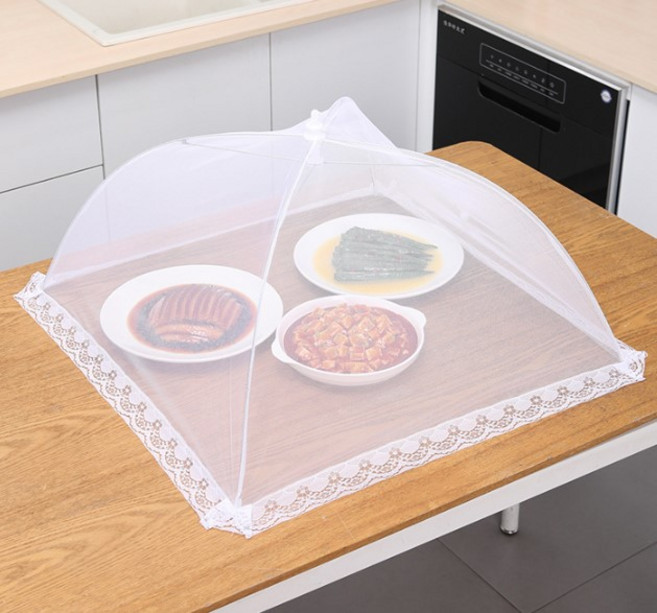 씨오브비 접이식 심플무지 원터치 밥상보, 1개