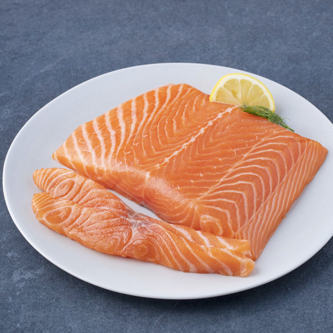 모위 노르웨이산 프리미엄 생연어 횟감용 (냉장), 1개, 500g