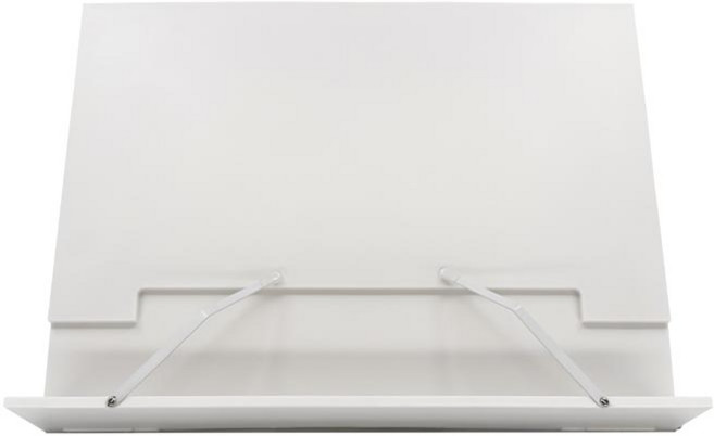 힐링쉴드 초슬림 초경량 독서대 LS04 219g, 화이트
