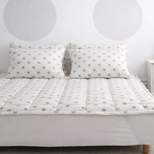 노스 코코 워싱 마이크로 볼륨 토퍼패드, 그레이