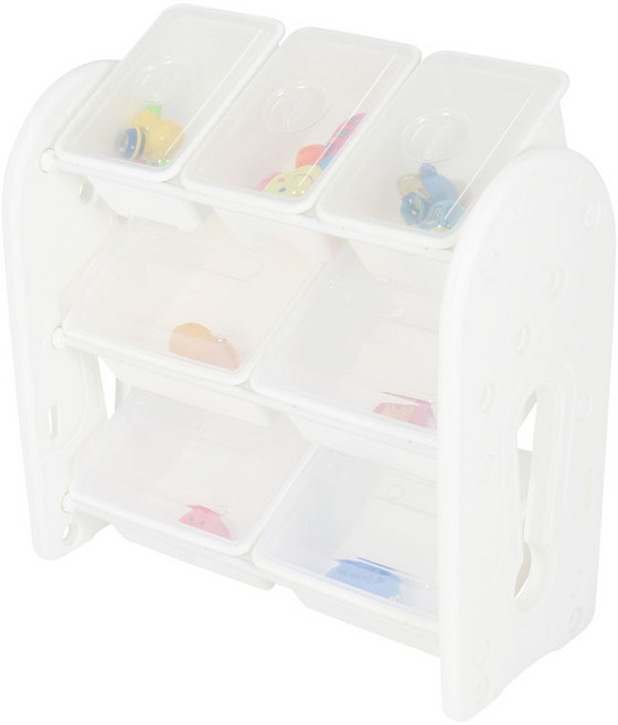 미루 초이스 정리함 C3 캡형, 올화이트, 1개