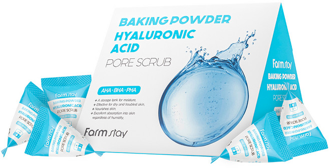 팜스테이 베이킹 파우더 히아루론산 포어 스크럽, 175g, 1개